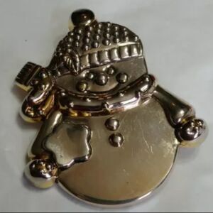 Best Snowman Brooch 